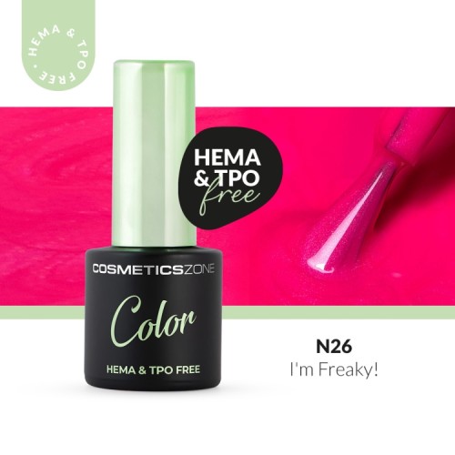 Lakier-hybrydowy-hipoalergiczny-intensywny-roz-perlowy-7ml---Im-Freaky-N26-bez-HEMA-i-bez-TPO.webp