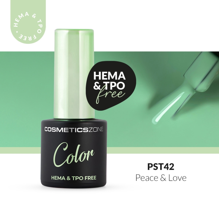 Lakier-hybrydowy-hipoalergiczny-pastelowy-zielony-7ml---Peace--Love-PST42-bez-HEMA-i-bez-TPO.webp