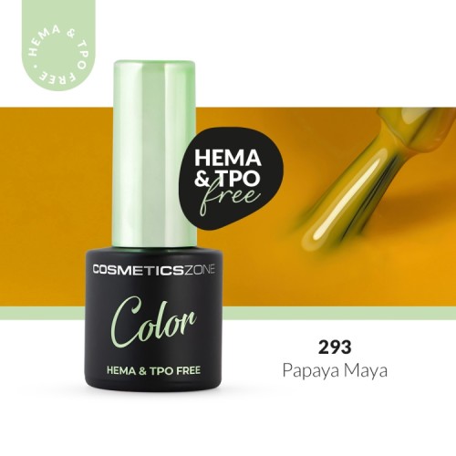 Lakier-hybrydowy-hipoalergiczny-zolty-7ml---Papaya-Maya-293-bez-HEMA-i-bez-TPO.webp