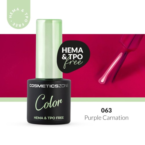 Lakier-hybrydowy-hipoalergiczny-ciemny-rozowy-7ml---Purple-Carnation-063-bez-HEMA-i-bez-TPO.webp