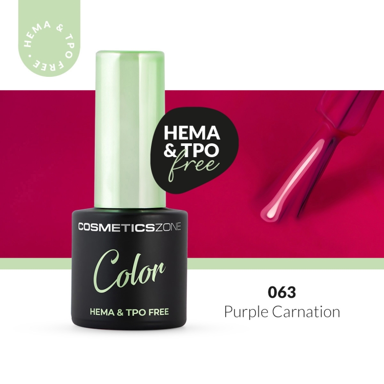 Lakier-hybrydowy-hipoalergiczny-ciemny-rozowy-7ml---Purple-Carnation-063-bez-HEMA-i-bez-TPO.webp