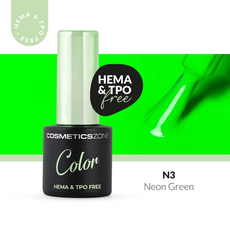Lakier-hybrydowy-hipoalergiczny-neonowy-zielony-7ml---Neon-Green-N3-bez-HEMA-i-bez-TPO.webp