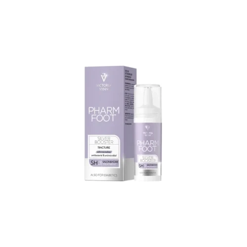Pharm Foot Silver Booster 15ml tynktura z mikrosrebrem opakowanie i fiolka