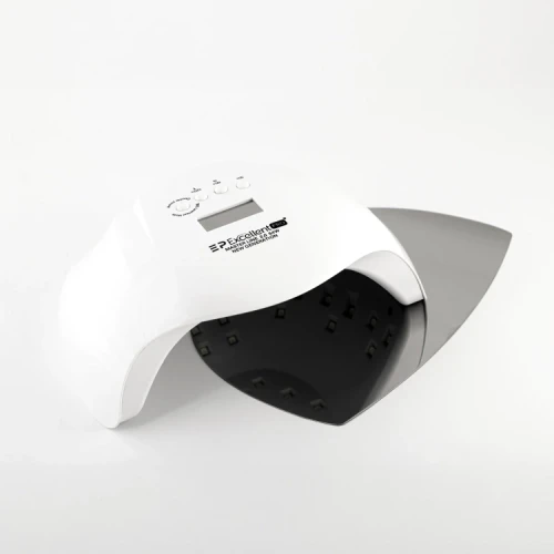 Lampa do hybrydy i żelu LED 54W Excellent PRO z odpinanym lustrzanym spodem