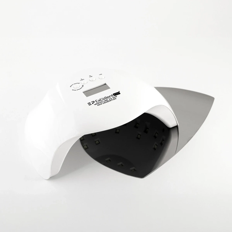 Lampa do hybrydy i żelu LED 54W Excellent PRO z odpinanym lustrzanym spodem