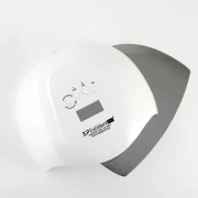 Lampa do hybrydy i żelu LED 54W Excellent PRO widok z góry z lustrzaną podstawką