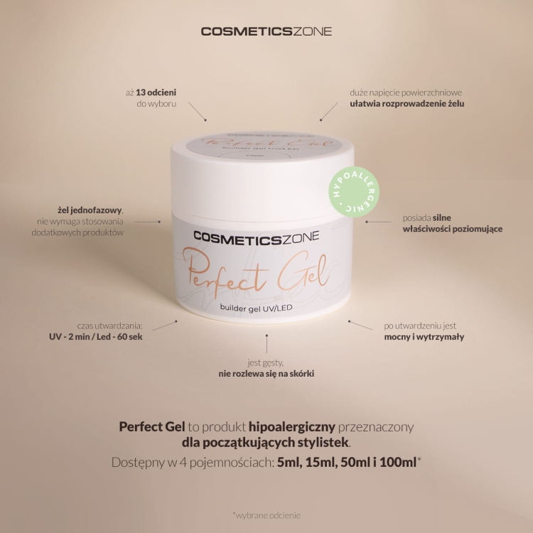 Zalety i cechy samopoziomującego żelu Perfect Gel idealnego dla początkujących