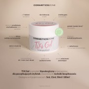 Hipoalergiczny żel budujący bez HEMA i TPO Cosmetics Zone – składniki