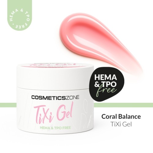 Żel budujący z tiksotropią Cosmetics Zone Coral Balance 50ml – widok słoiczka