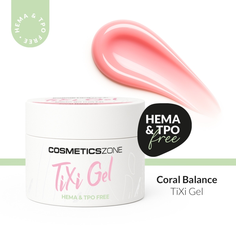 Żel budujący z tiksotropią Cosmetics Zone Coral Balance 50ml – widok słoiczka