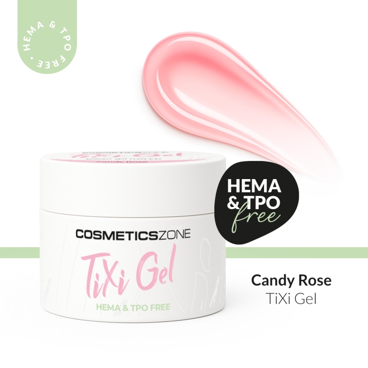 Żel do przedłużania paznokci UV LED galaretka ICE JELLY mlecznoróżowy - Pink Mask 100ml bez HEMA i TPO Cosmetics Zone