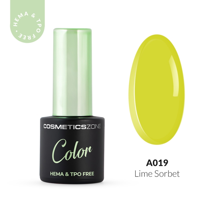 Lakier-hybrydowy-Cosmetics-Zone-Color-A019-Lime-Sorbet--intensywny,-neonowy-odcien-limonki,-butelka-7-ml-.webp