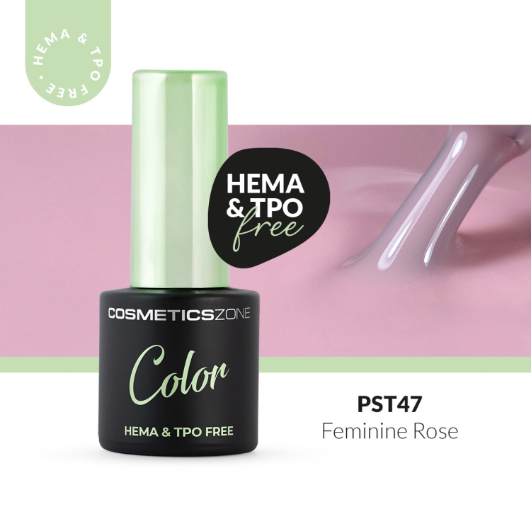 Lakier-hybrydowy-hipoalergiczny-pastelowy-rozowy-7ml---Feminine-Rose-PST47-bez-HEMA-i-bez-TPO.webp
