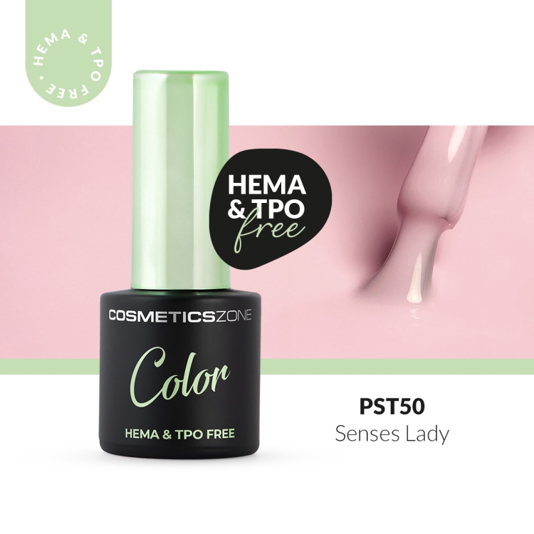 Lakier-hybrydowy-hipoalergiczny-jasny-rozowy-7ml---Senses-Lady--PST50-bez-HEMA-i-bez-TPO.webp