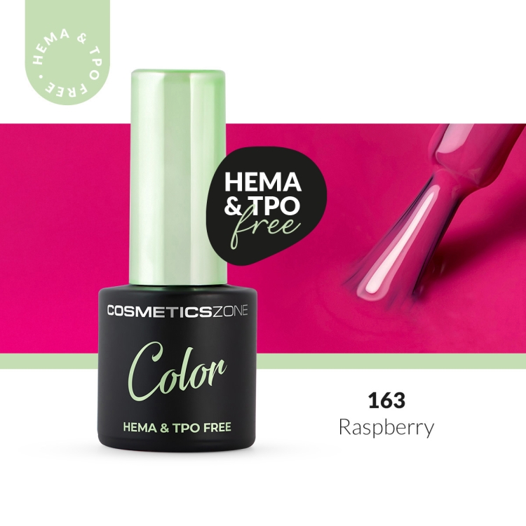 Lakier-hybrydowy-hipoalergiczny-malinowy-rozowy-7ml---Raspberry-163-bez-HEMA-i-bez-TPO.webp