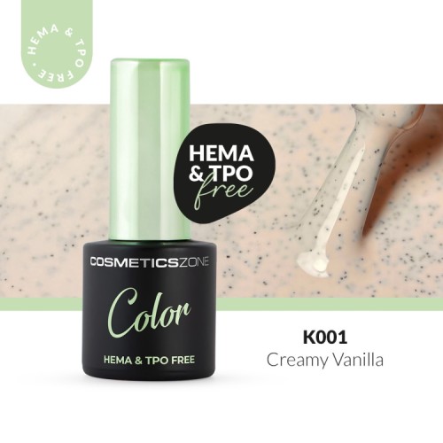 Lakier-hybrydowy-hipo-kremowy-z-czarnymi-drobinkami-K001---Creamy-Vanilla-bez-HEMA-i-bez-TPO.webp