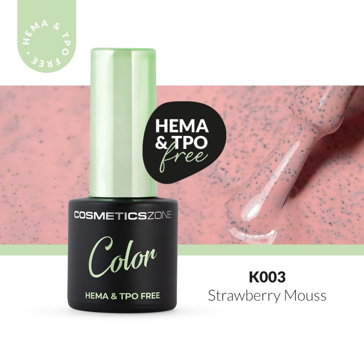 Lakier-hybrydowy-hipo-rozowy-z-czarnymi-drobinkami-K003---Strawberry-Mouss-bez-HEMA-i-bez-TPO.webp
