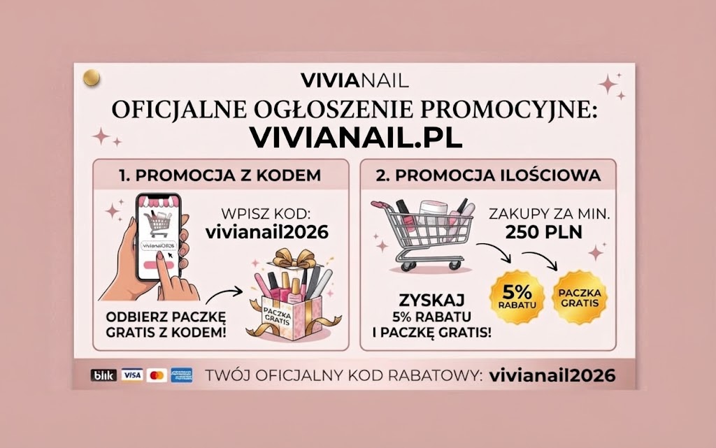 PROMOCJA 5% i paczka gratis